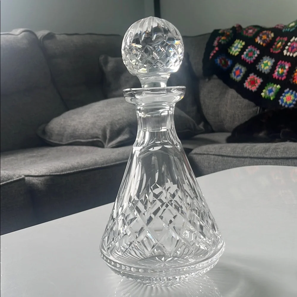 Vintage Cut Glass Decanter